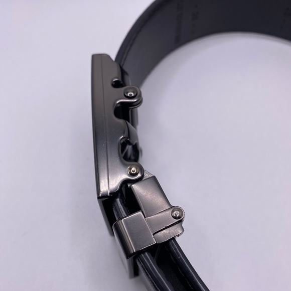 Leather Belt Cut To Pant Size Men’s Customized Belt Up Cuts Up to Size 40 - Picture 7 of 10